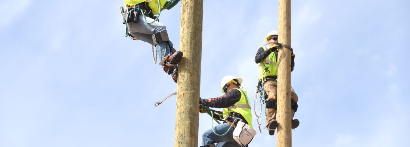 Line workers